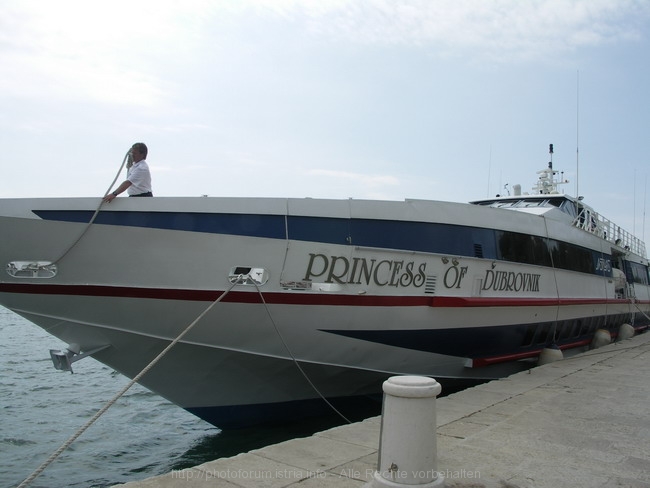 POREC > Hafen > Princess of Dubrovnik