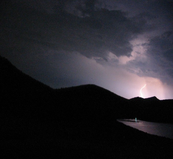 Gewitter über Zdrelac