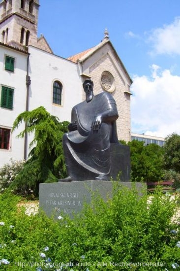 SIBENIK > Denkmal König Petar Kresimir IV