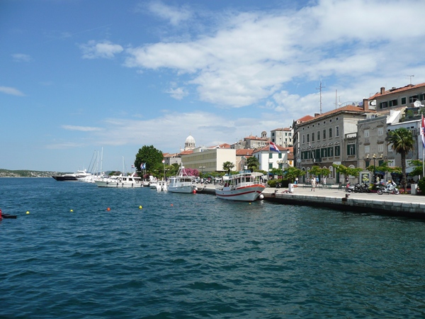 SIBENIK>Am Hafen