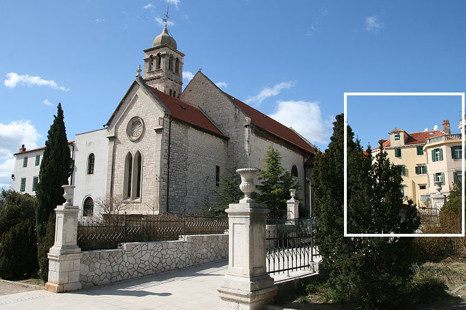 Sibenik > beim Franziskanerkloster