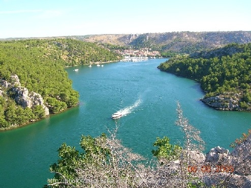 SKRADIN > Panorama Krka