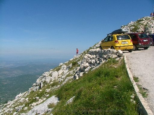 BIOKOVO Naturpark > Sveti Jure > Blick auf das Hinterland