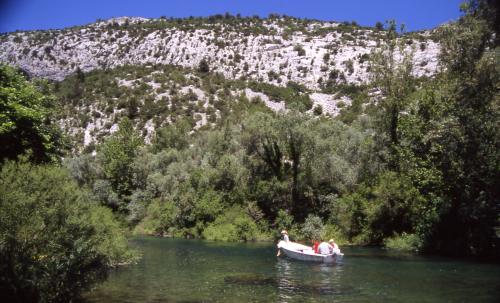 CETINA > am Ausflugslokal Radmanove mlinice