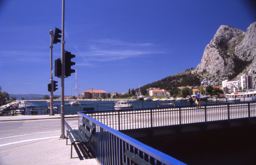 CETINA > mündet hier bei Omis in die Adria