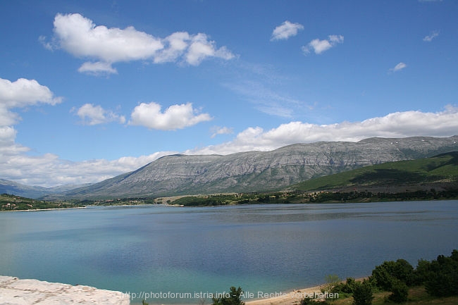 PERUCKO JEZERO > Stausee der Cetina