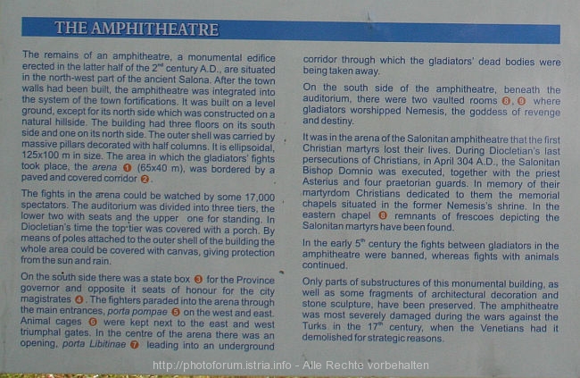SALONA in Solin > Amphitheater