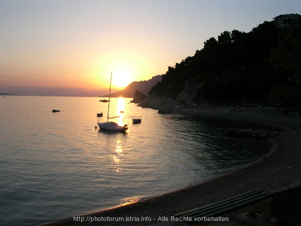 Stomarica Sonnenuntergang