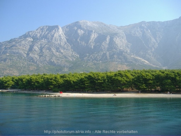 Strand bei Basko Polje