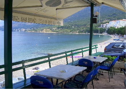 GRADAC > Bucht Bosac > Cafebar Stela (Adam Lauks Foto)