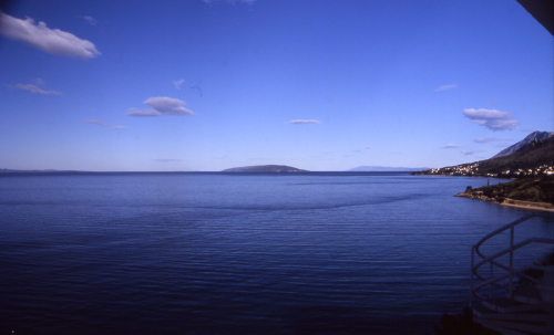 GRADAC > Hotel Labineca > Ausblick auf die Adria