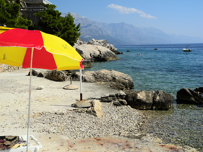 MARUSICI > Blick zur Makarska Riviera