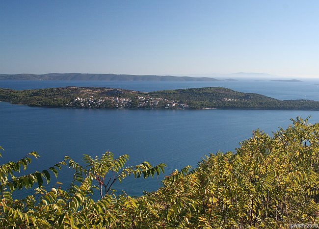 GLAVNA CESTA 58 > Adriablück über Ciovo und Solta hinweg