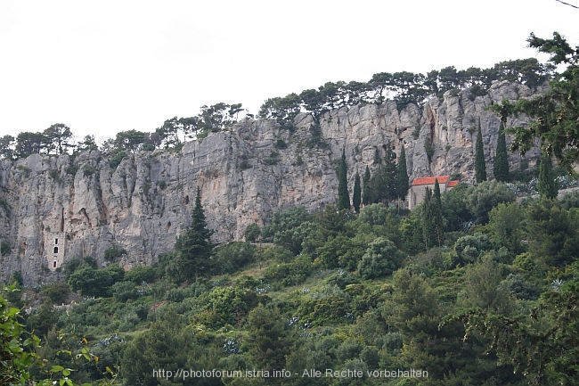 SPLIT > Berg Marjan > Südansicht