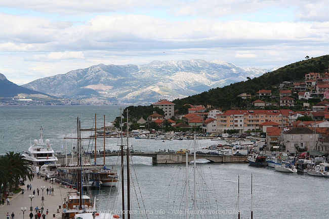 TROGIR > Trogirski kanal > Brücke zur Insel Ciovo