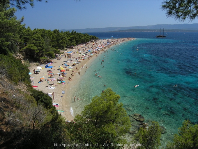 Otok BRAC > Bol > Zlatni rat - Goldenes Horn