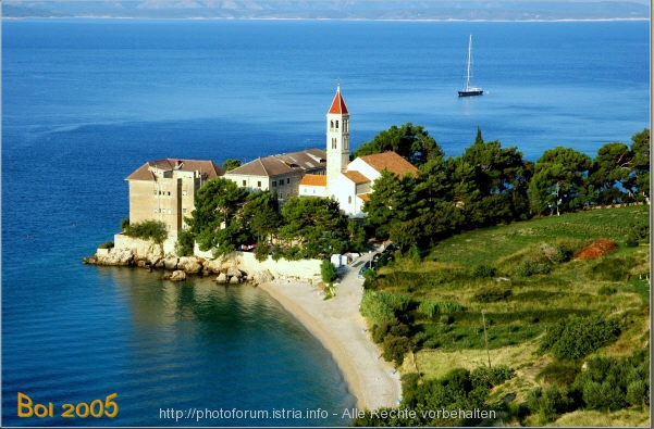 Otok BRAC > BOL > Kloster und Strand