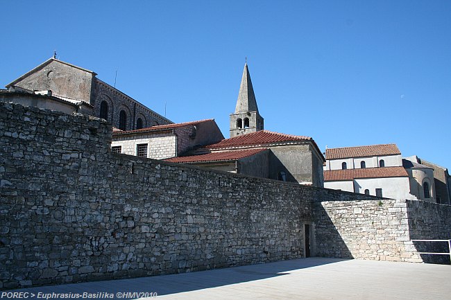 POREC > Euphrasius-Basilika > Wahrzeichen auf Istrien