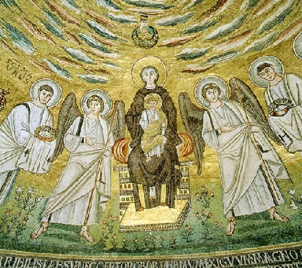 POREC > Euphrasius-Basilika > Basilika > Altar - Mosaik