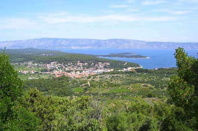 JELSA > Wanderung nach Tor > Ausblick