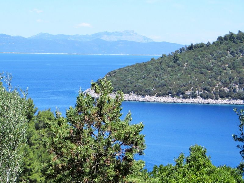 Tagesausflug nach Lastovo > Blick auf Korcula und Peljesac