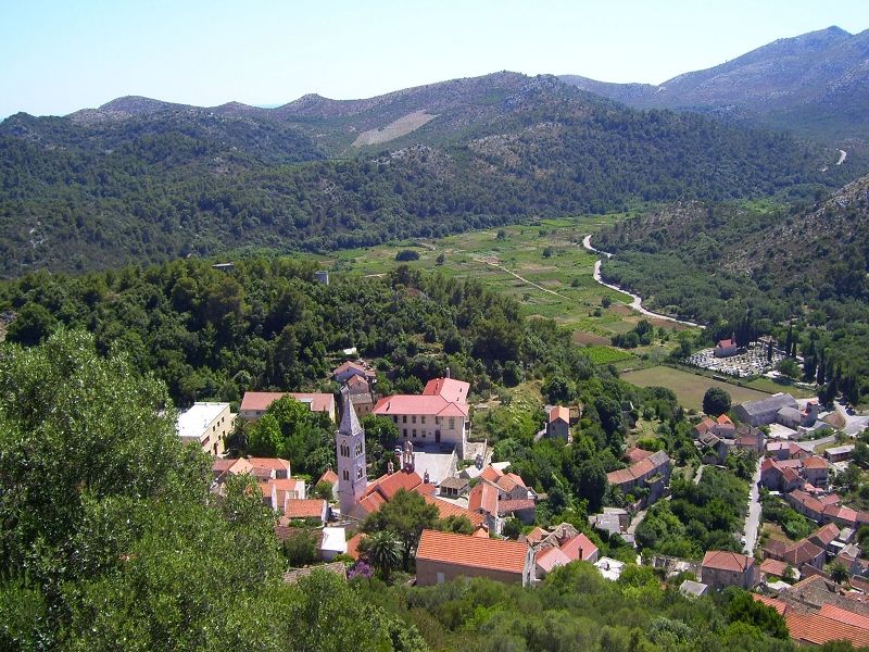 Tagesausflug nach Lastovo > Ausblick vom Kastell