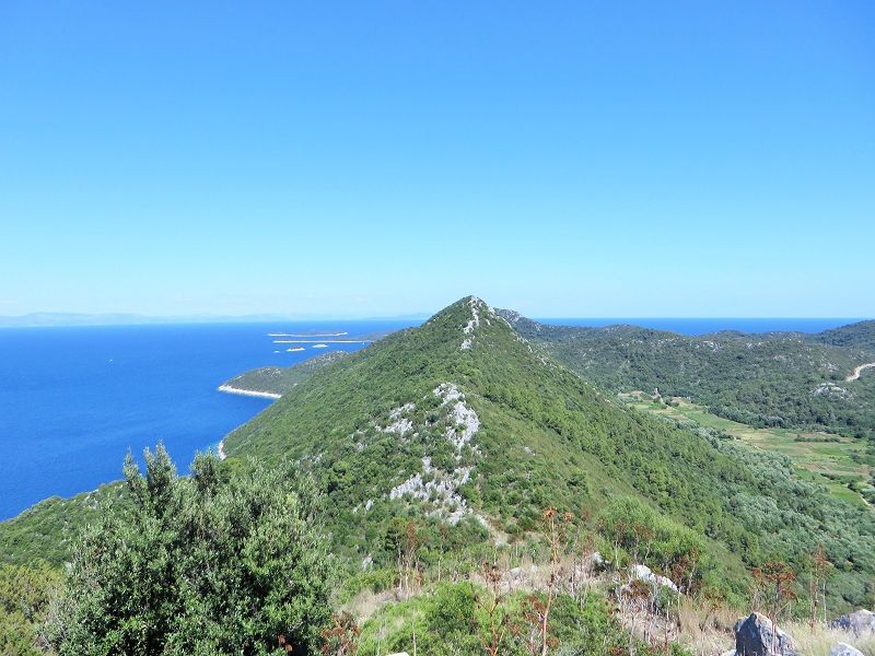 Tagesausflug nach Lastovo > Ausblick vom Kastell