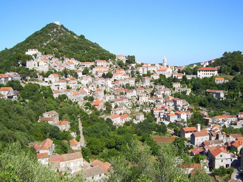 Tagesausflug nach Lastovo > Ausblick auf den Ort