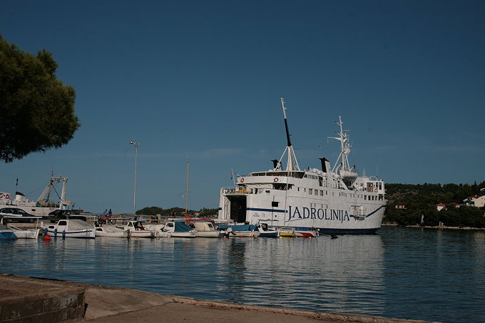 Fähre Vis von Vela Luka nach Ubli