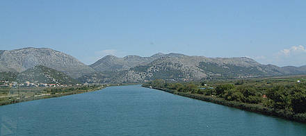 NERETVA > Podgradina - Fluss aufwärts