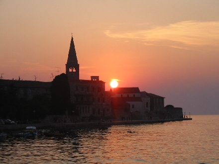 POREC > Altstadt > Abendstimmung