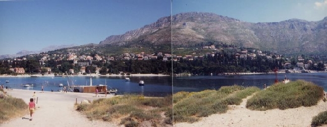 ZUPA DUBROVACKA > Blick auf Srebreno und Mlini