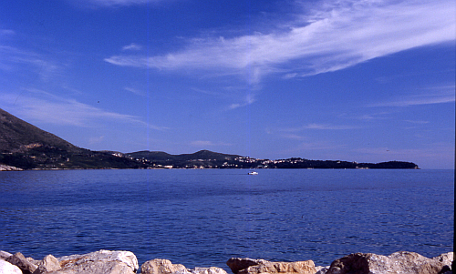 ZUPA DUBROVACKA > Blick von Mlini in Richtung Cavtat