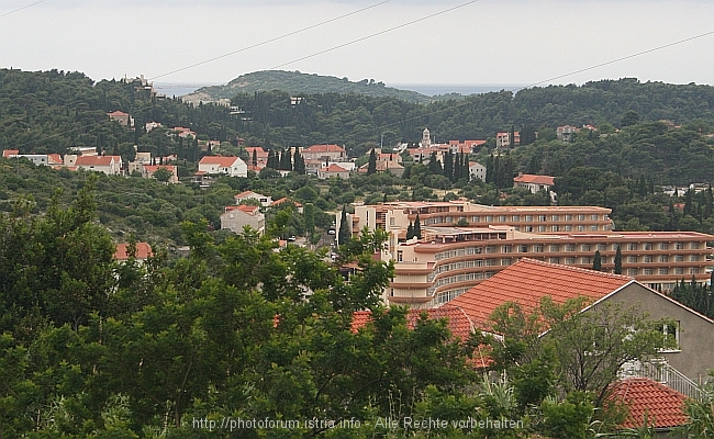 CAVTAT > Blick von der Jadranska Magistrala bei Obod