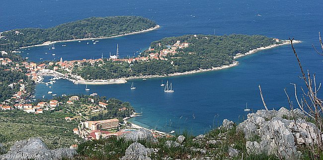 CAVTAT > Blick vom Berg Strazisce