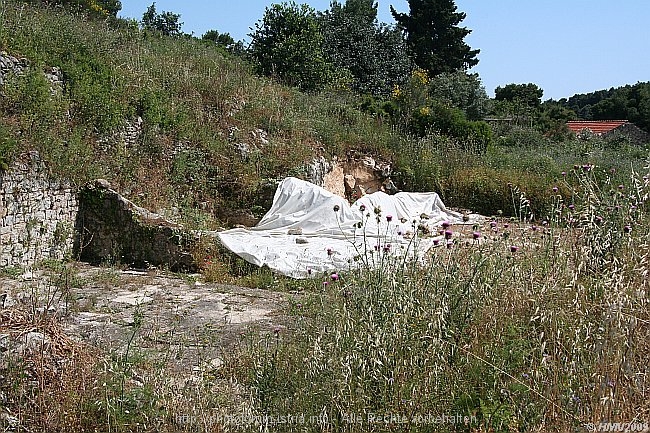 CAVTAT > Halbinsel Rat > Archäologische Stätte - Epidaurum oder Villae rustica