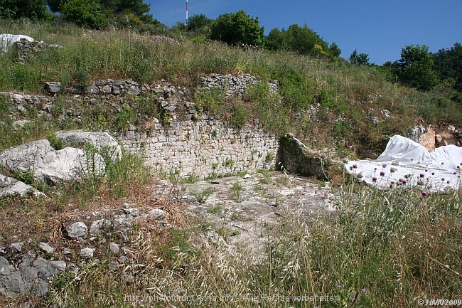 CAVTAT > Halbinsel Rat > Archäologische Stätte - Epidaurum oder Villae rustica