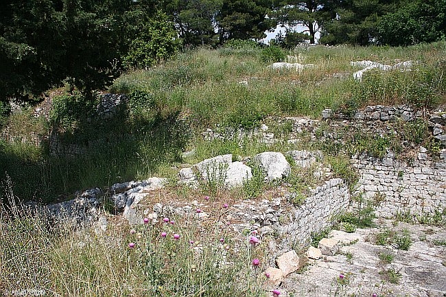 CAVTAT > Halbinsel Rat > Archäologische Stätte - Epidaurum oder Villae rustica