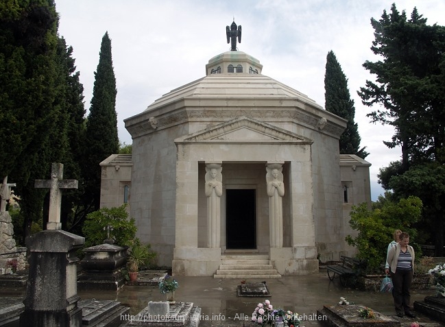 CAVTAT > Mausoleum Racic > Geschichte und Impressionen vom Mausoleum