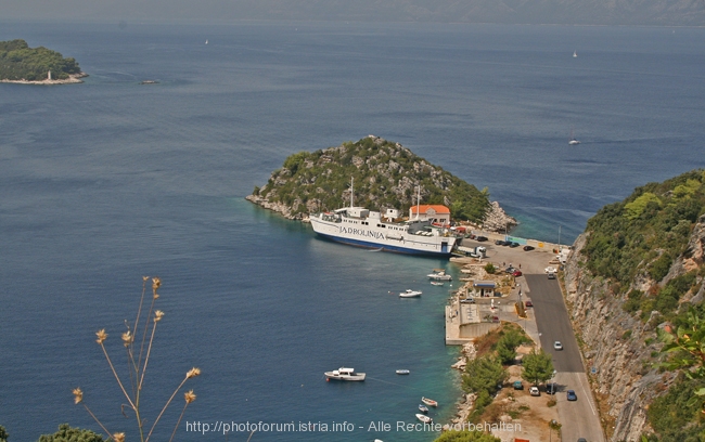 Mljet > SOBRA > Fährhafen