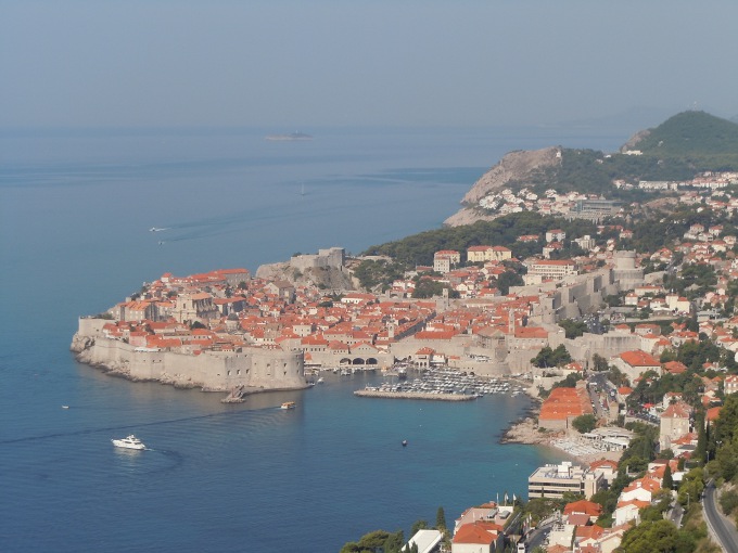 Dubrovnik - Ansicht von der Küstenstrasse