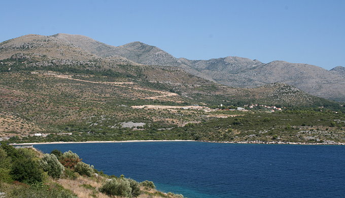 Küstenstraße vor Dubrovnik