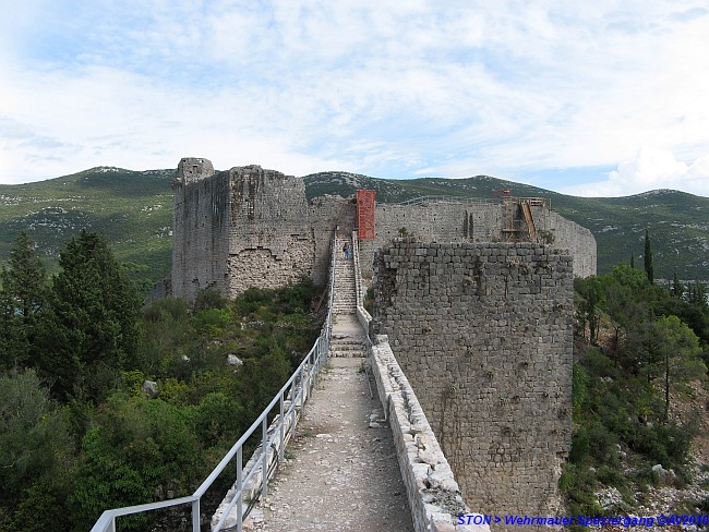 GRADSKE ZIDINE > Mali Ston > Wehrmauer