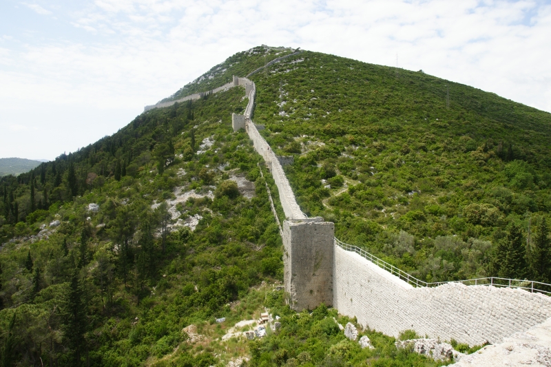 Mauer von Veliki Ston nach Mali Ston 2