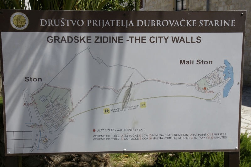 Mauer von Veliki Ston nach Mali Ston 2