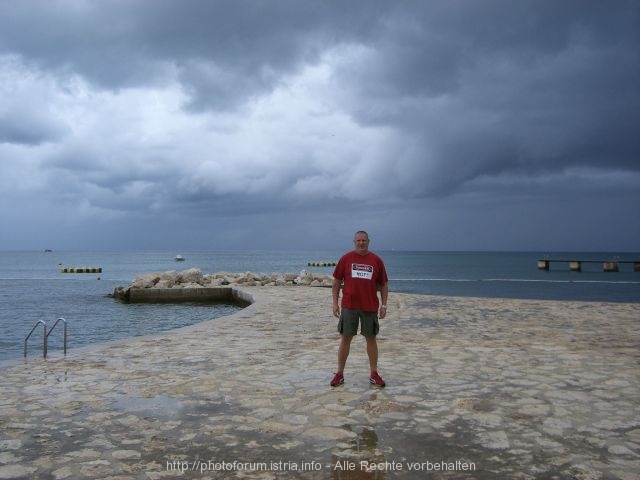 POREC > Gewitter in Porec