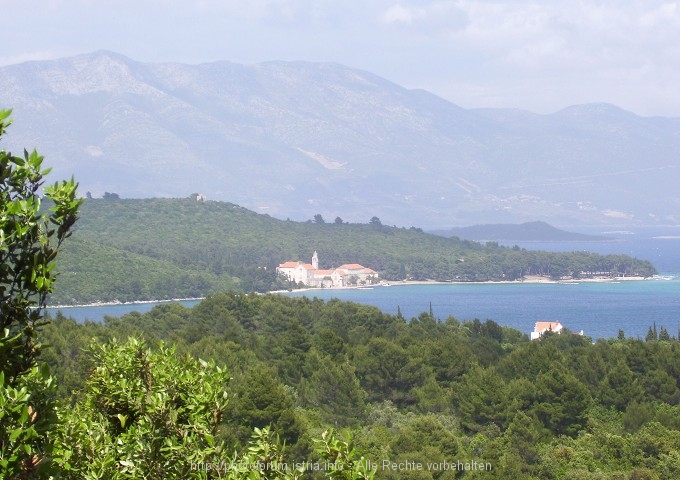 KORCULA > Sveti Antun > Blick auf Badija