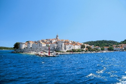 Otok KORCULA > Korcula > Panorama der Altstadt