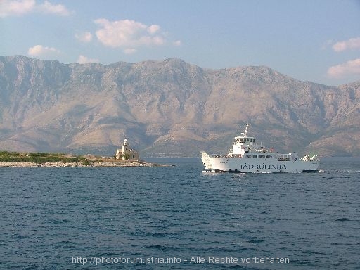 Otok KORCULA > Korcula > Schifffahrt nach Korcula 2