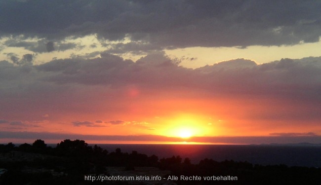 VELA LUKA > Camp Mindel > Sonnenuntergang